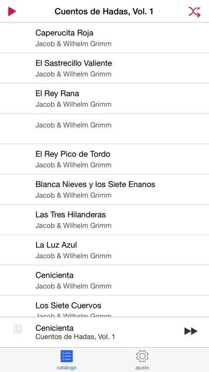 Audiolibro Cuentos de Hadas screenshot-4