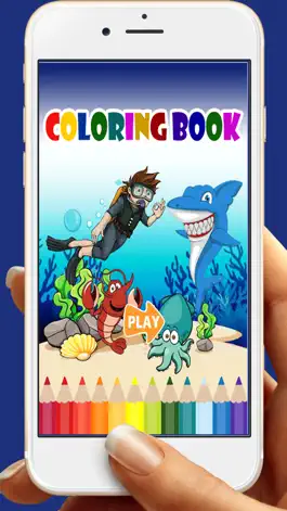 Game screenshot Under The Sea For Coloring Book Games mod apk