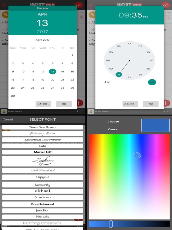 Notepad Everything - Note with Lock, Photo, Voice iPad screenshot