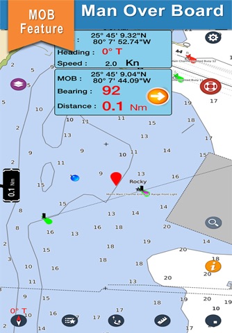 Marine Sardinia Nautical chart screenshot 4