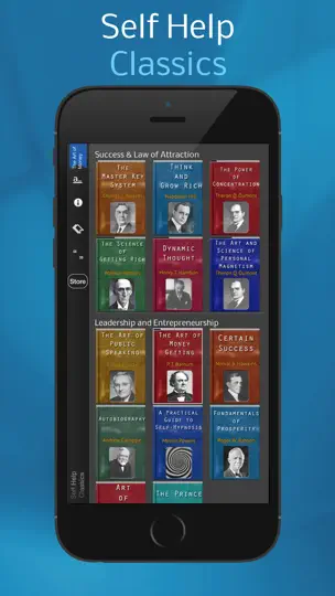 Captura de pantalla de Self Help Classics . en iPhone 5