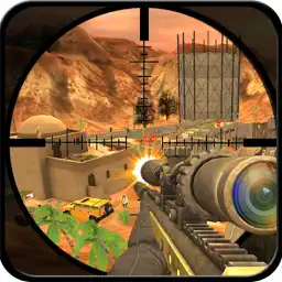 Desert Sniper Strike 3d : Ruthless war missions app icon