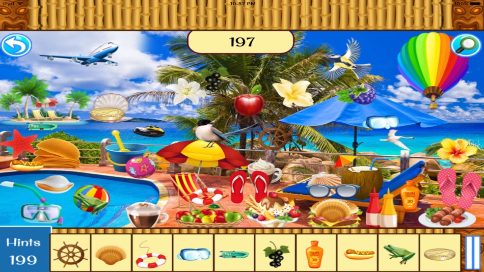 #5. Hidden Objects:Summer Beach Party (iOS) 来自: Krunal Bhavsar