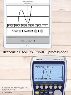 CASIO Graph Calculator Manual iPad image 1