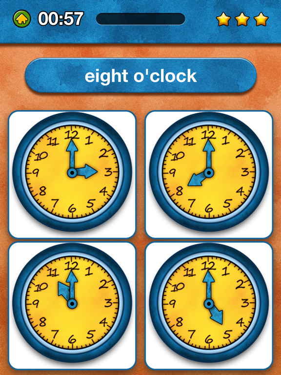 Telling Time Quiz: Fun Game Learn How to Tell Timeのおすすめ画像2