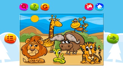 Screenshot #2 pour Cartoon Puzzle for Kids Jigsaw Puzzles Game free