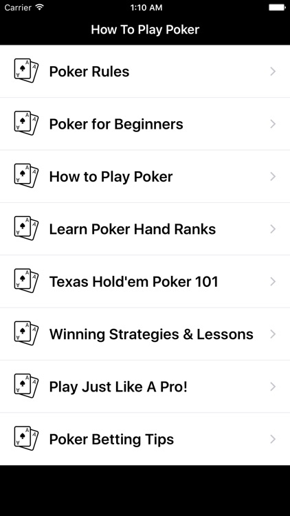 How To Play Poker