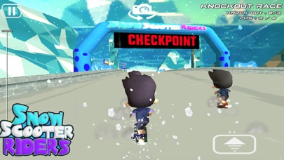 Snow Scooter Rider Kids screenshot 3