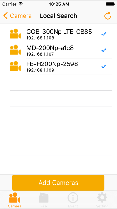 Screenshot #2 pour Brickcom CamViewer