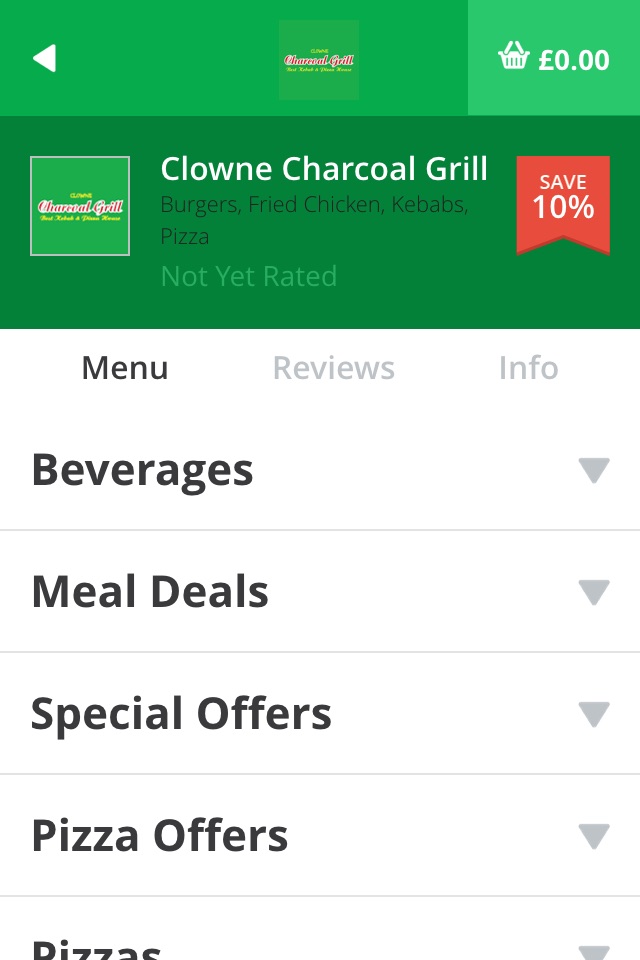 Clowne Charcoal Grill screenshot 3