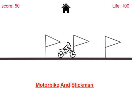 Screenshot #4 pour Stickman Bmx Stunt Rider - Dirt Bike Racing