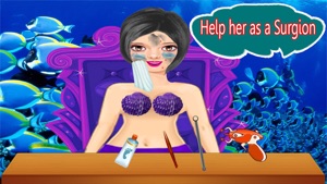 Magic Mermaid Doctor, Dress up & Salon screenshot #2 for iPhone