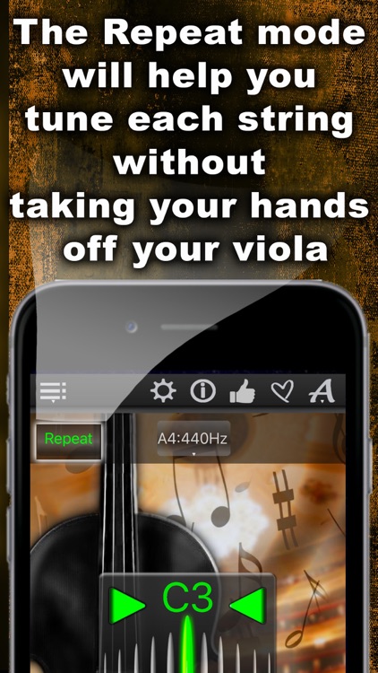 Easy Viola Tuner screenshot-3