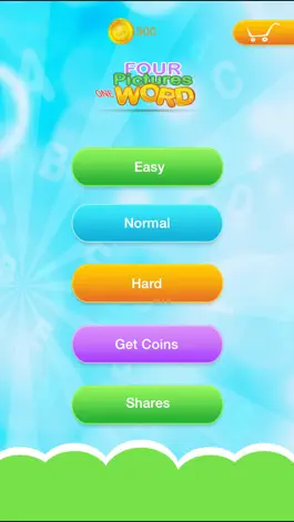 Game screenshot One Word and Four Pictures-Puzzle Game apk
