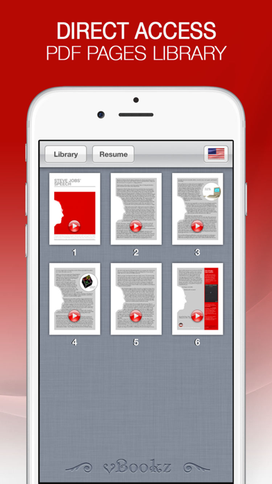 vBookz PDF Voice Reader US Screenshot