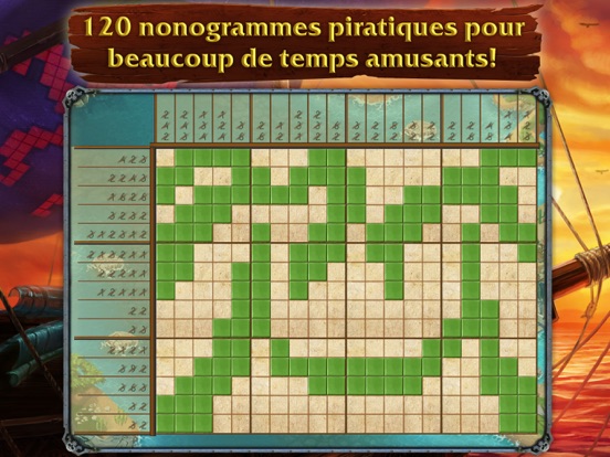 Screenshot #6 pour Picross légende des pirates Gratuit