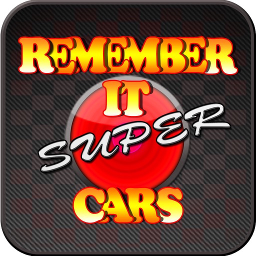 Remember It Super Cars iOS App