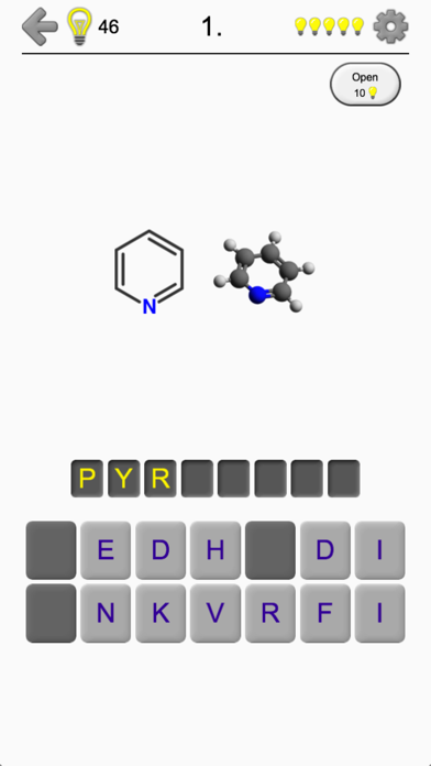 Heterocyclic Compounds: Names of Heterocycles Quiz Screenshot