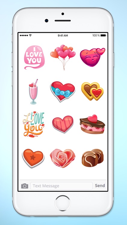 Valentines Day Love and Romance Sticker Pack