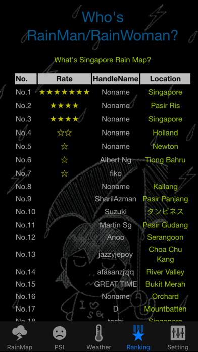 Singapore Rain Map screenshot1