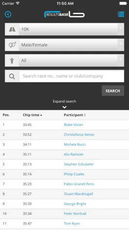 Game screenshot ResultsBase LIVE hack