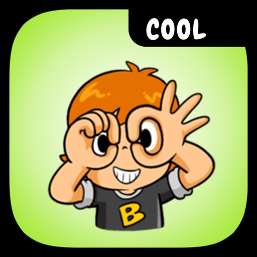 Crazy Boy Stickers icon