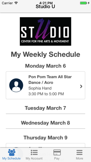 Studio U Center for Fine Arts & Movement(圖2)-速報App