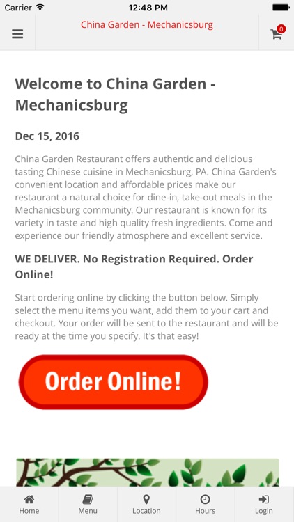 China Garden Mechanicsburg