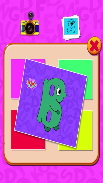 Alphabets Kids Coloring Book Pro screenshot-3