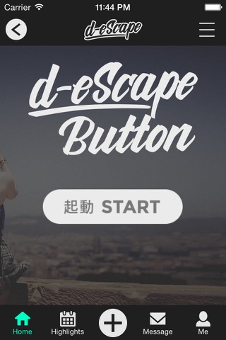 d-eScape - 1 button to escape - náhled