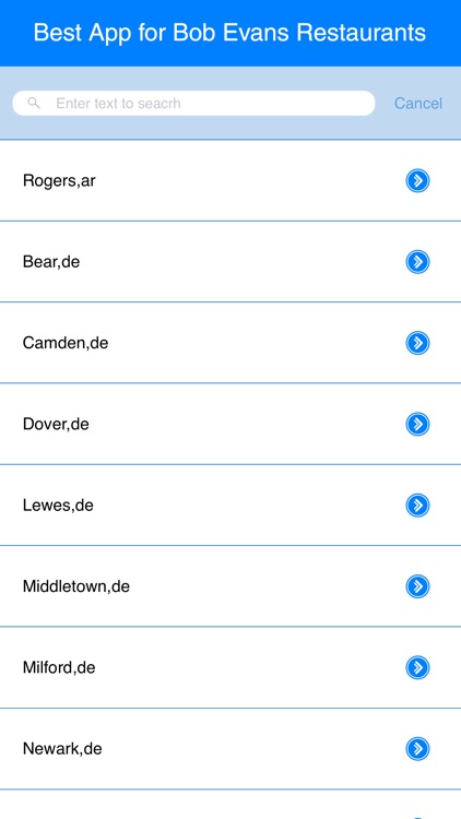 Best App for Bob Evans Restaurants