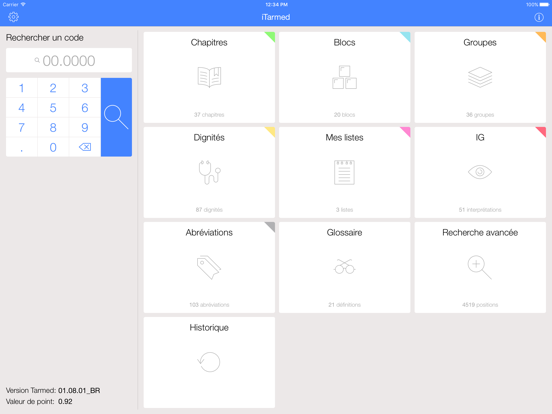 Screenshot #4 pour iTarmed - Tarif Tarmed