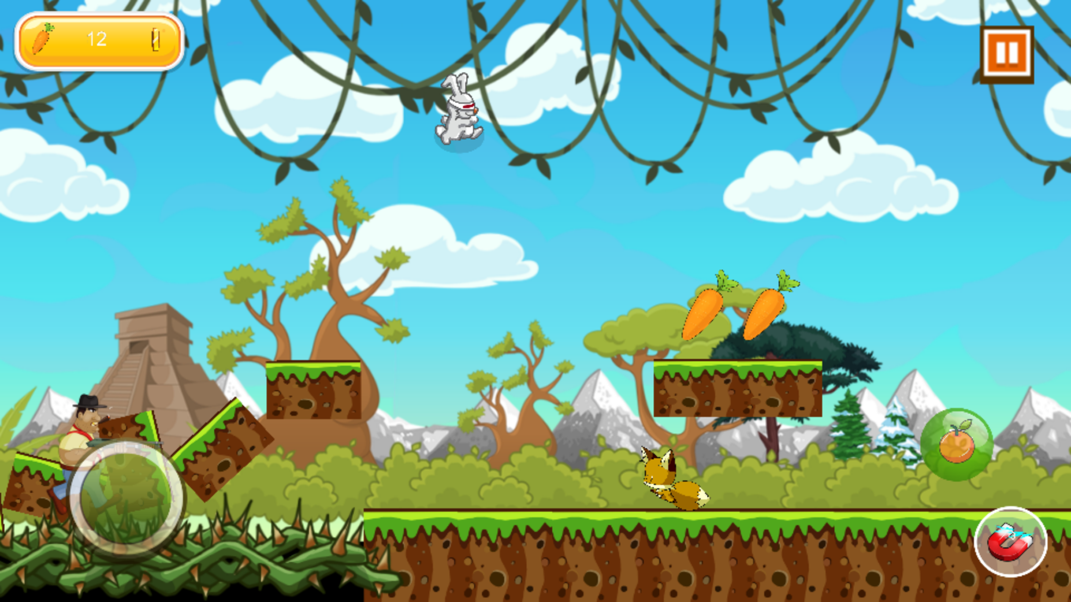 the little rabbit jump & run in island screenshot 3