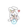 Just A Lovely Bunny - Animated Sticker Pack