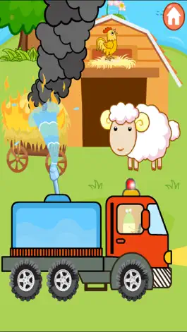 Game screenshot Fire fighting Game for kids apk