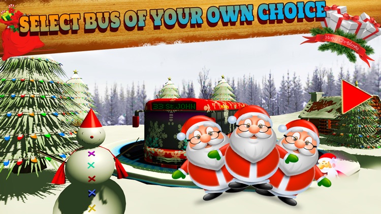 Christmas Party Snow Coach Bus Simulator Pro 2016
