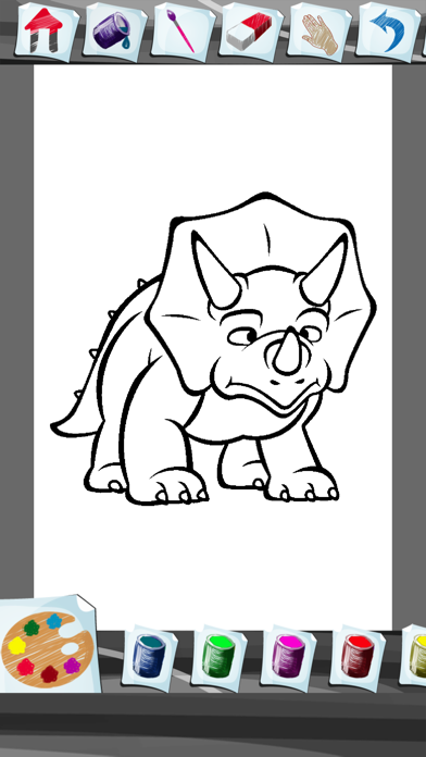 How to cancel & delete Dinosaur Coloring Book App from iphone & ipad 3
