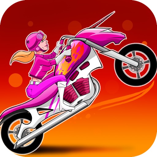 Pink Candy Lady Racers - Pro Unicorn Bike Saga Multiplayer Game Icon