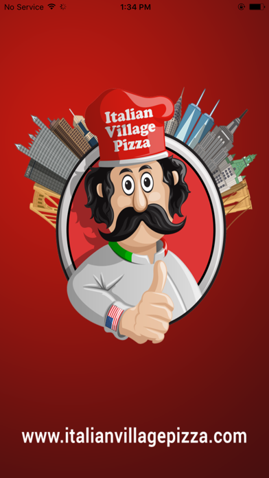 Italian Village Pizza iPhone screenshot 1 - Food & Drink app