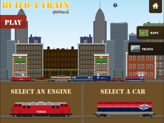 Build A Train iPad app afbeelding 2