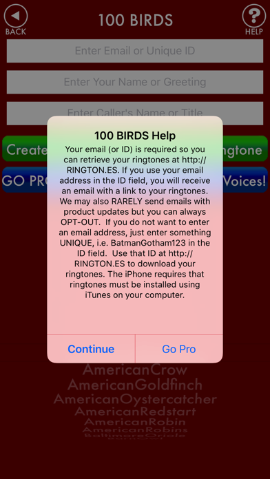 100BIRDS + RINGTONES Bird Calls Tweets Soundsのおすすめ画像4