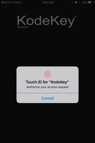 KodeKey screenshot 2