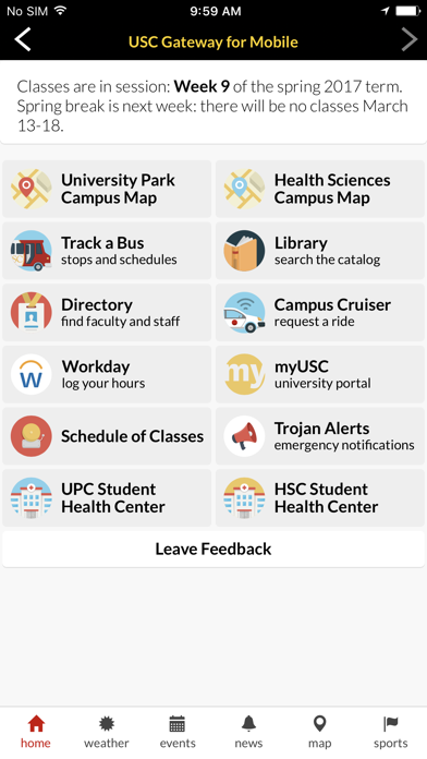 How to cancel & delete USC Gateway for Mobile from iphone & ipad 1