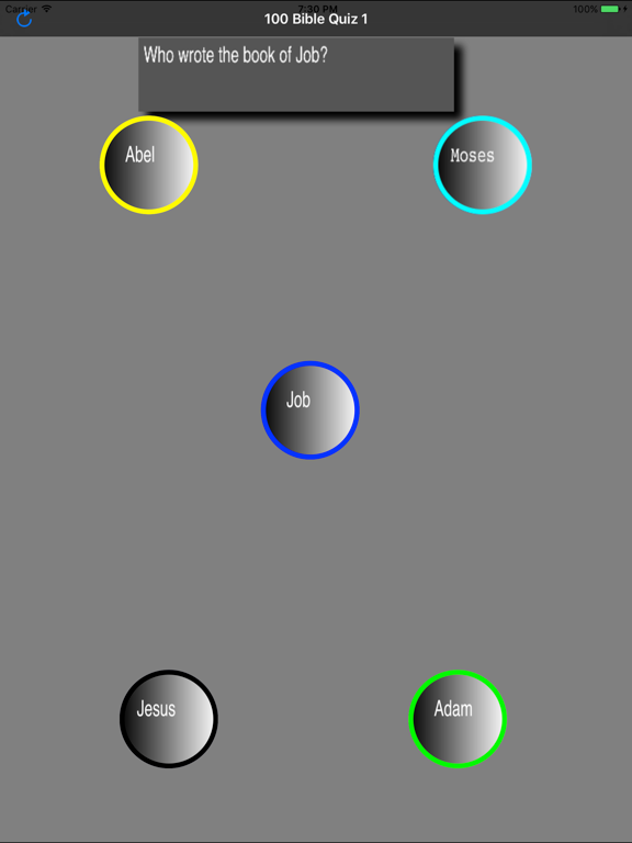 Screenshot #4 pour My Bible QuizZ - 1 - 100 Questions