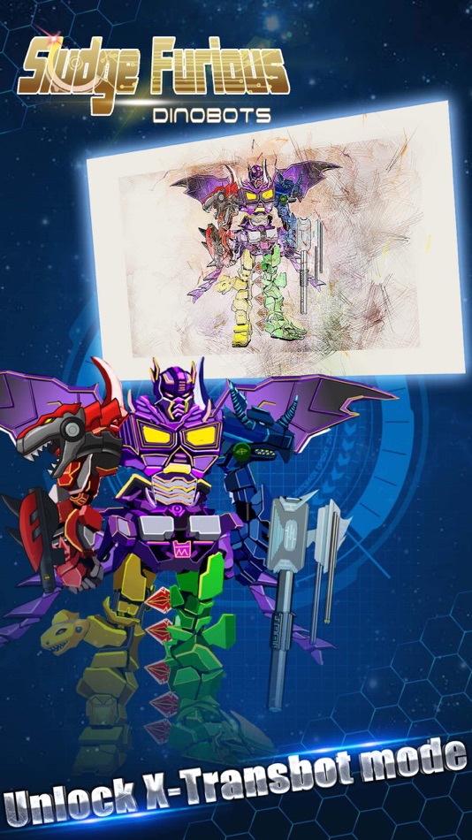 #5. Sludge Furious: Dinobots TransMonster Build Game (iOS) 由: 震宇 张