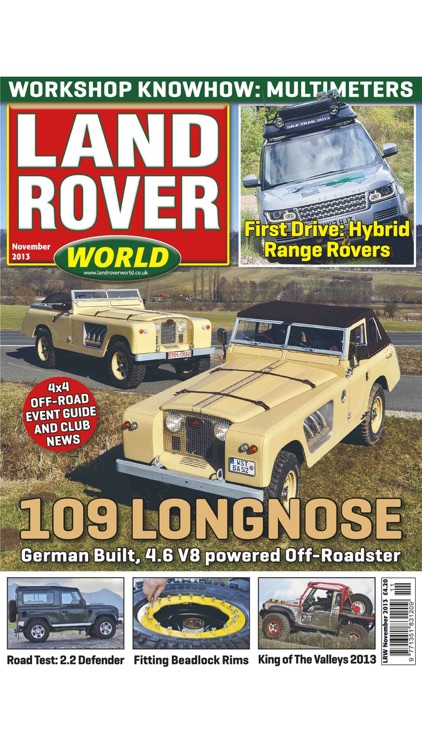 Landrover World - The Enthusiast Magazine screenshot-4