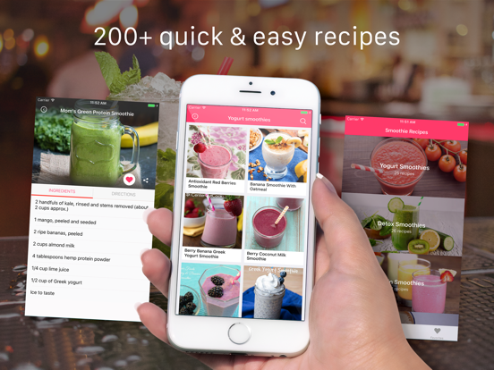 Screenshot #4 pour Healthy Juice & Smoothie Recipes