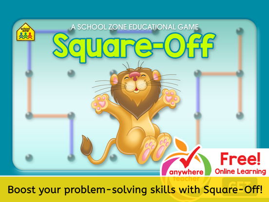 Square-Off - An Educational Game from School Zoneのおすすめ画像1