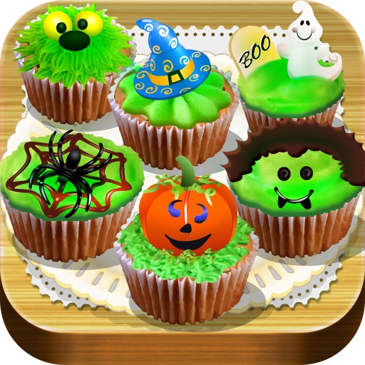 Halloween Cupcakes -Cooking Games Icon