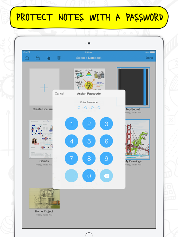Notepad+ Pro iPad screenshot 5 - Productivity app